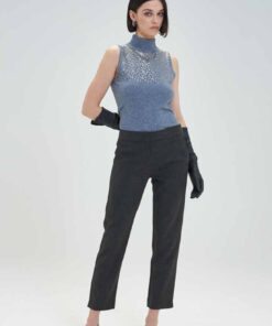 PANTALONES DE CIGARRILLO CON CINTURON 3