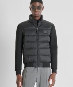 PLUMIFERO SLIM FIT EN TEJIDO BRILLANTE Y RELLENO SINTETICO Antony Morato MMCO00936 FA600275 9000 03 5