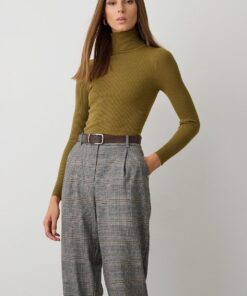 Alternative view of PANTALON CUADRO GALES GRIS