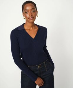 Polo de punto acanalado MMRelena