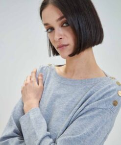 SUÉTER NÁUTICO DE MEZCLA DE LANA ULTRASUAVE