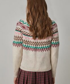 Alternative view of Suéter estampado GRECAS CRUDO