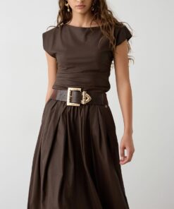 Alternative view of Top efecto piel fruncido