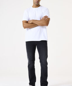 JEANS GARCIA ROCKO STRAIGHT NEGRO LAVADO