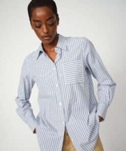 Camisa de rayas delgadas MMElinda