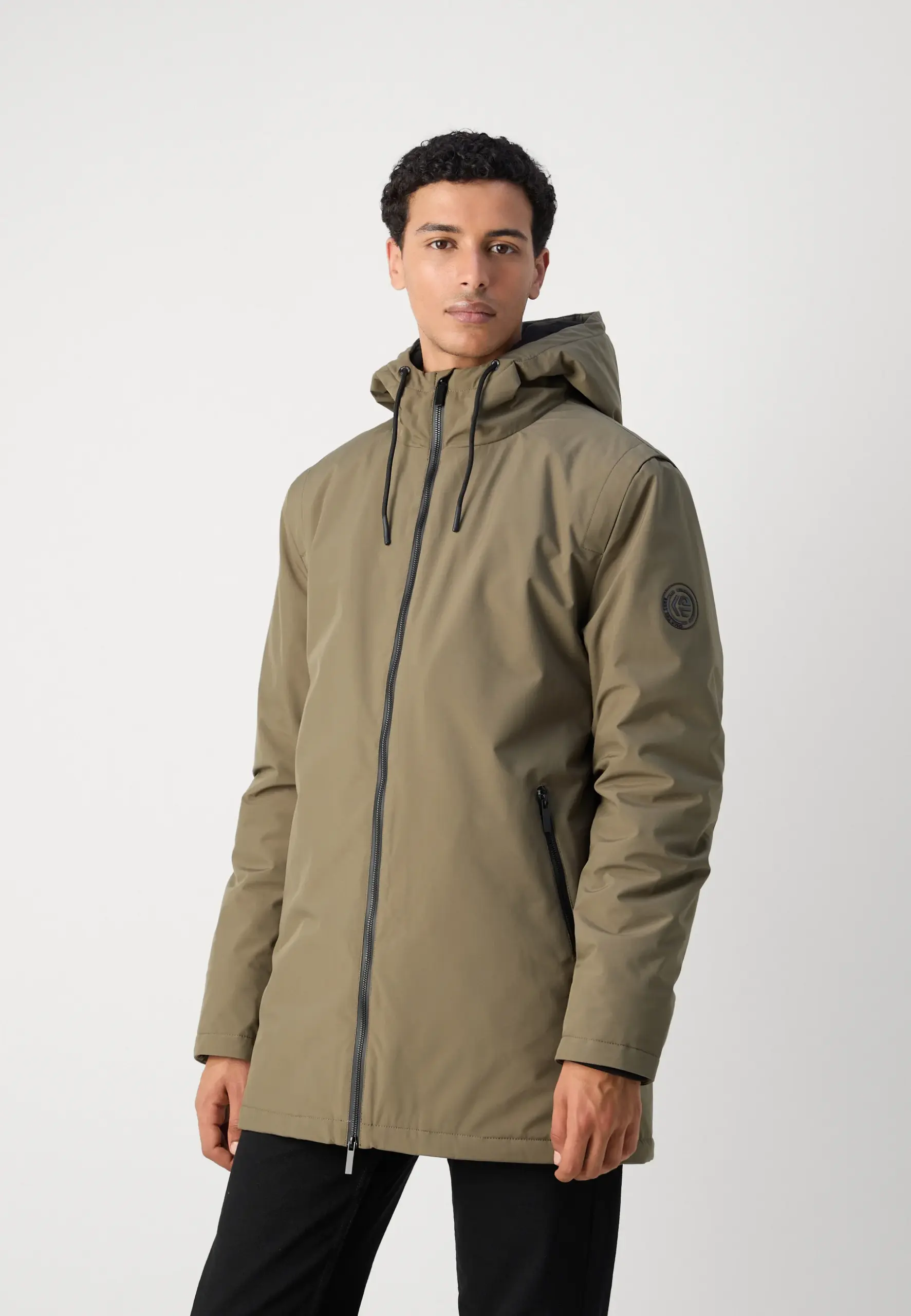 CHAMARRA INDICODE PARKA BASICA ARMY 4 CHAMARRA INDICODE PARKA BASICA ARMY - Imagen 3