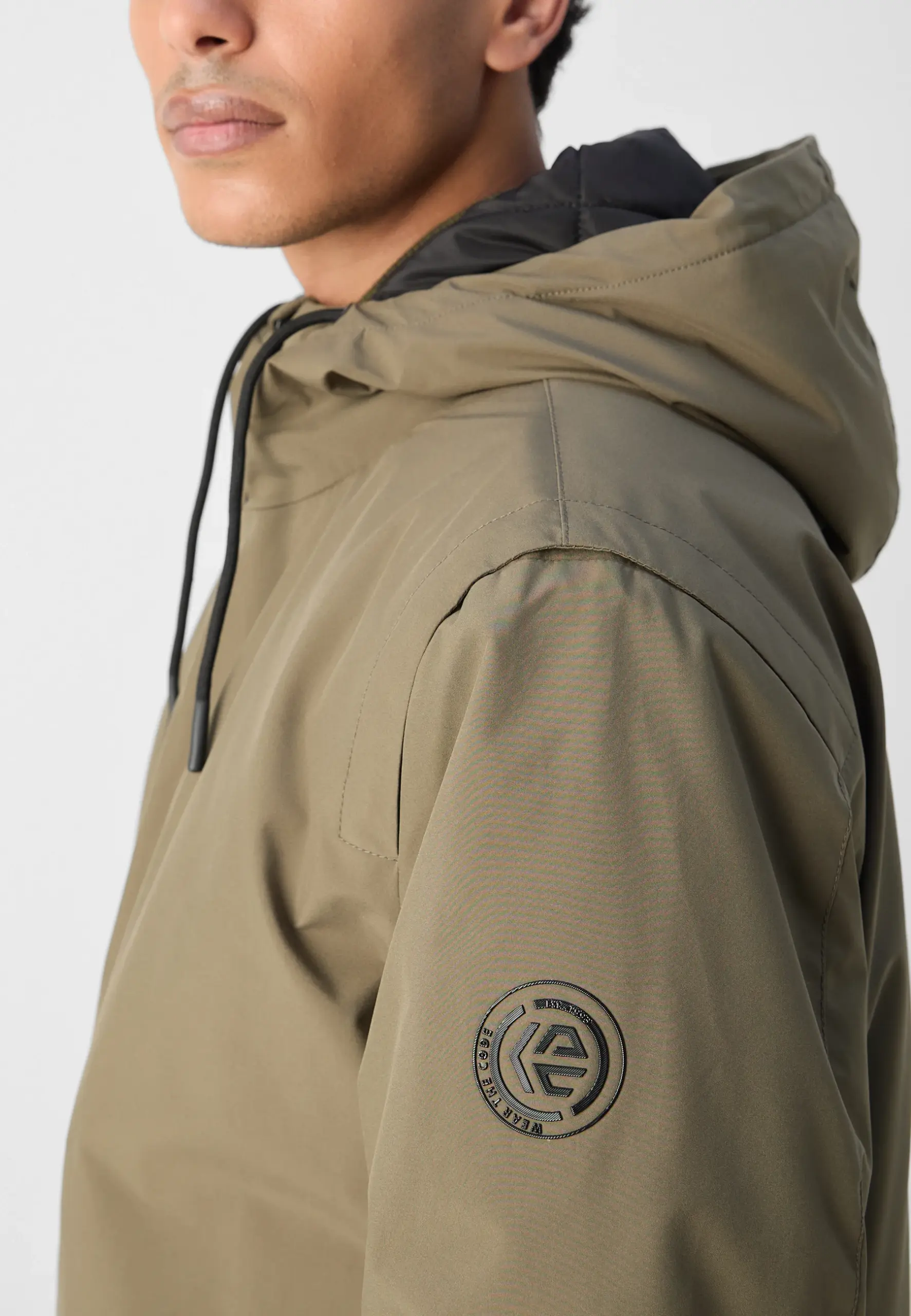CHAMARRA INDICODE PARKA BASICA ARMY 9 CHAMARRA INDICODE PARKA BASICA ARMY - Imagen 8