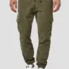 PANTALON INIDICODE CARGO PANA FINA KAKI