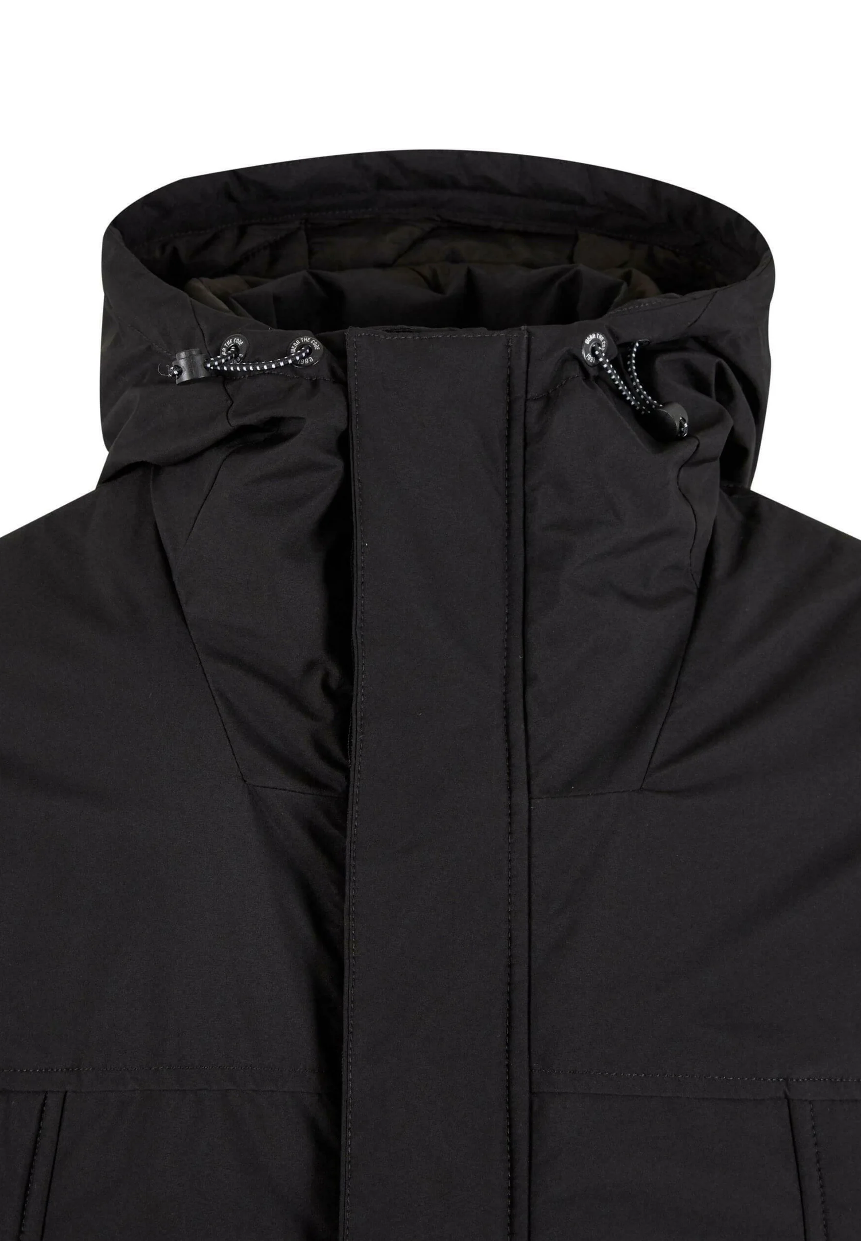 CHAMARRA INDICODE PARKA LARGA BOLSILLOS NEGRO 8 CHAMARRA INDICODE PARKA LARGA BOLSILLOS NEGRO - Imagen 7