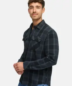 Alternative view of CAMISA INDICODE CDRO CANUTILLO MARINOVERDE