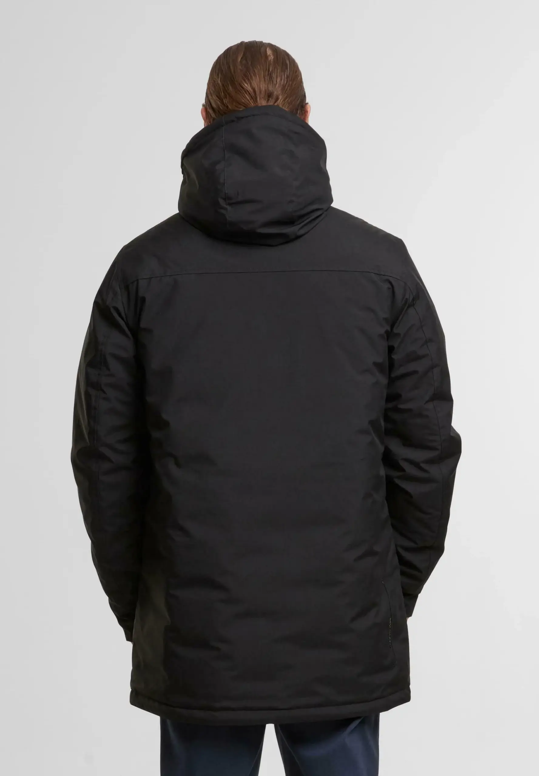 CHAMARRA INDICODE PARKA LARGA BOLSILLOS NEGRO 6 CHAMARRA INDICODE PARKA LARGA BOLSILLOS NEGRO - Imagen 5