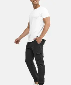 PANTALON INDICODE CARGO GOMAS NEGRO