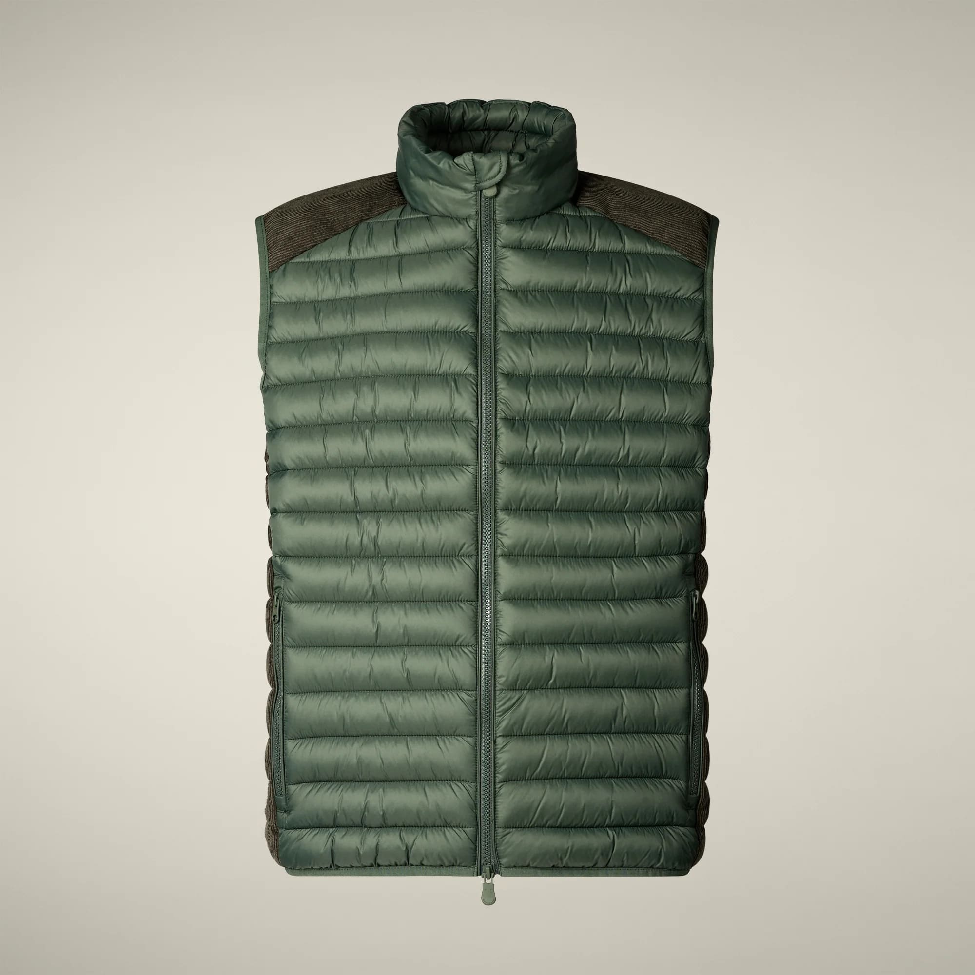 Chaleco de hombre modelo Cleon en color verde tomillo 6 Chaleco de hombre modelo Cleon en color verde tomillo - Imagen 5