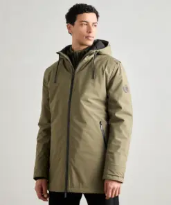 CHAMARRA INDICODE PARKA BASICA ARMY