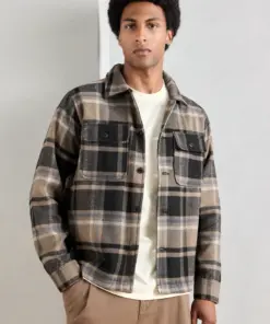 CAMISA INDICODE SOBRECAMISA CDRO GRUESO MARRON