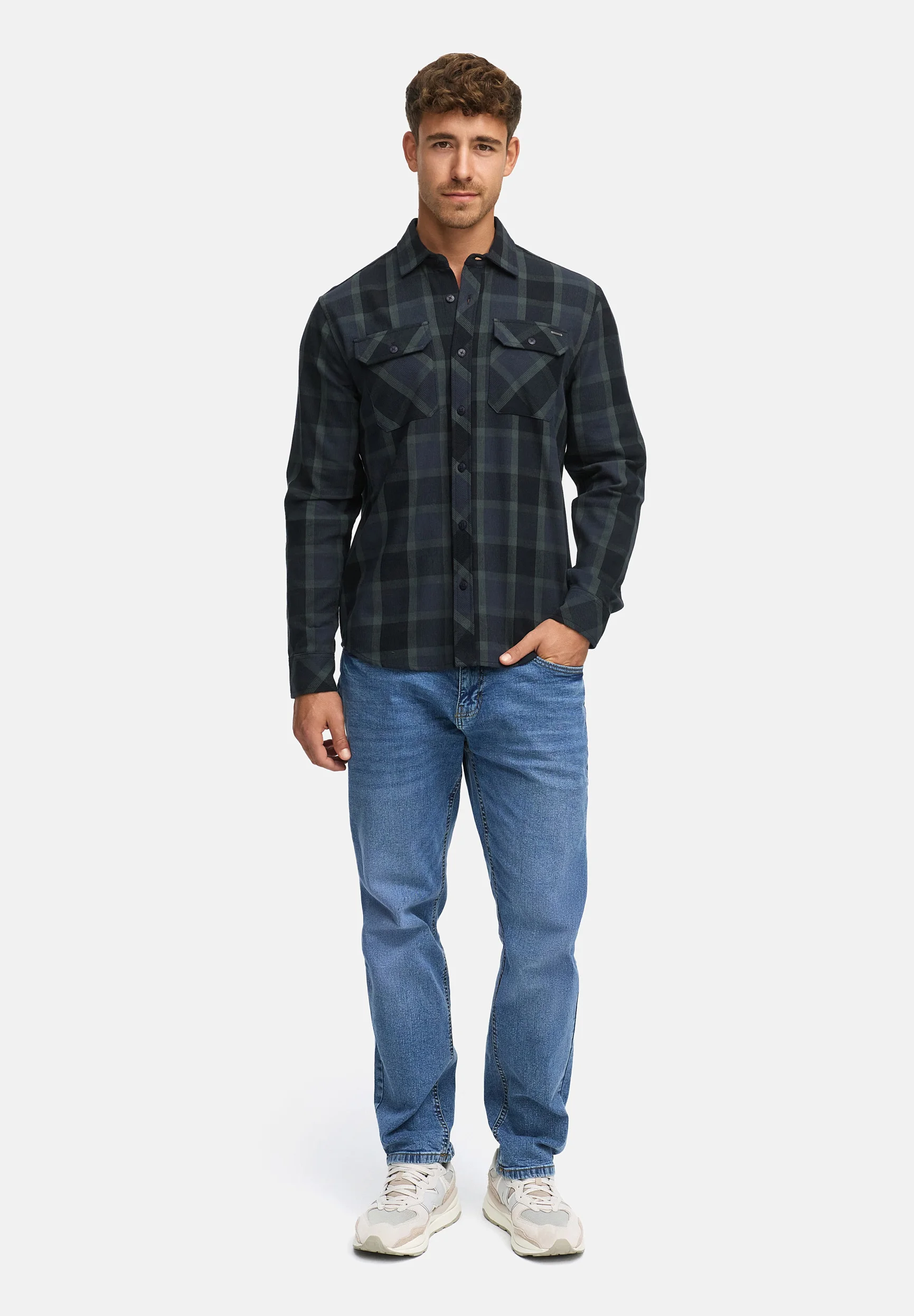 CAMISA INDICODE CDRO CANUTILLO MARINOVERDE 4 CAMISA INDICODE CDRO CANUTILLO MARINOVERDE - Imagen 3