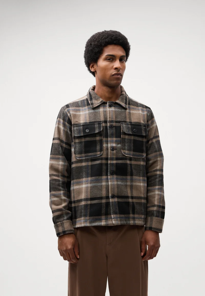 CAMISA INDICODE SOBRECAMISA CDRO GRUESO MARRON 7 CAMISA INDICODE SOBRECAMISA CDRO GRUESO MARRON - Imagen 6