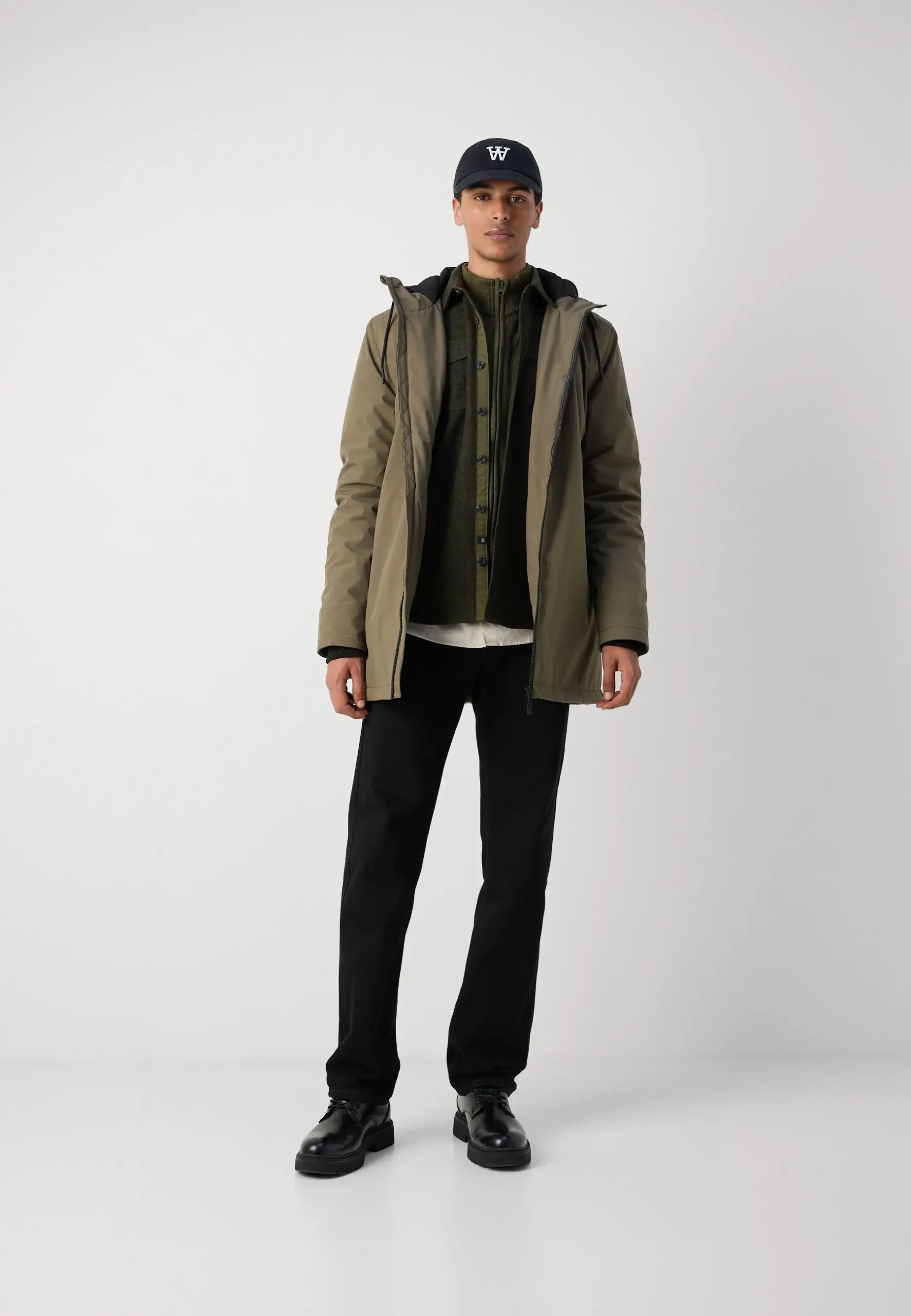 CHAMARRA INDICODE PARKA BASICA ARMY 5 CHAMARRA INDICODE PARKA BASICA ARMY - Imagen 4