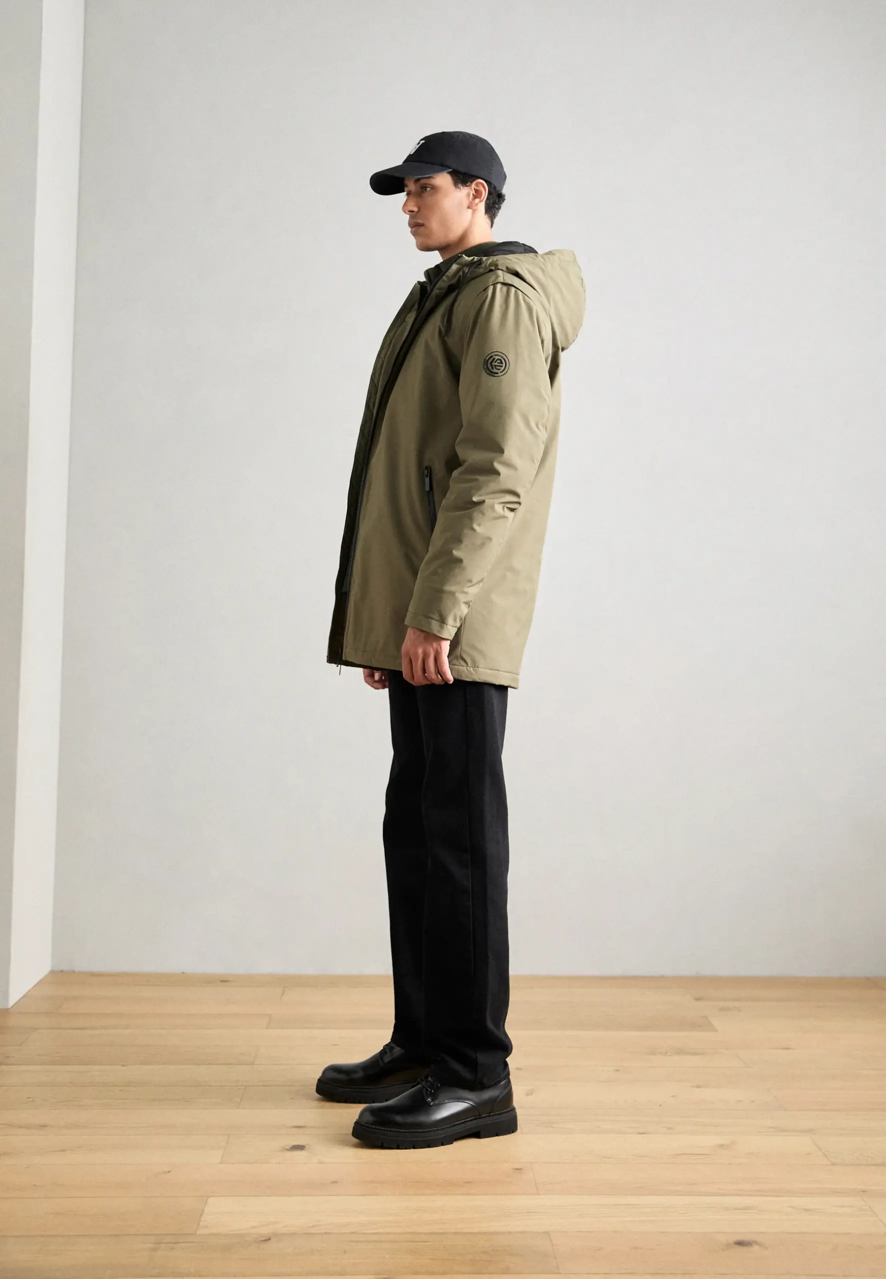 CHAMARRA INDICODE PARKA BASICA ARMY 7 CHAMARRA INDICODE PARKA BASICA ARMY - Imagen 6