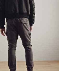 Alternative view of PANTALON INDICODE CARGO GOMAS GRIS